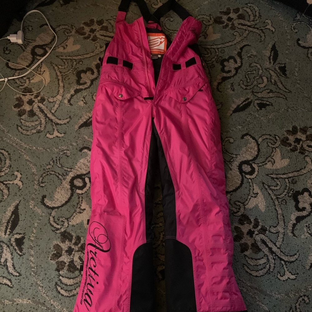 Ladies snowmobiling bibs